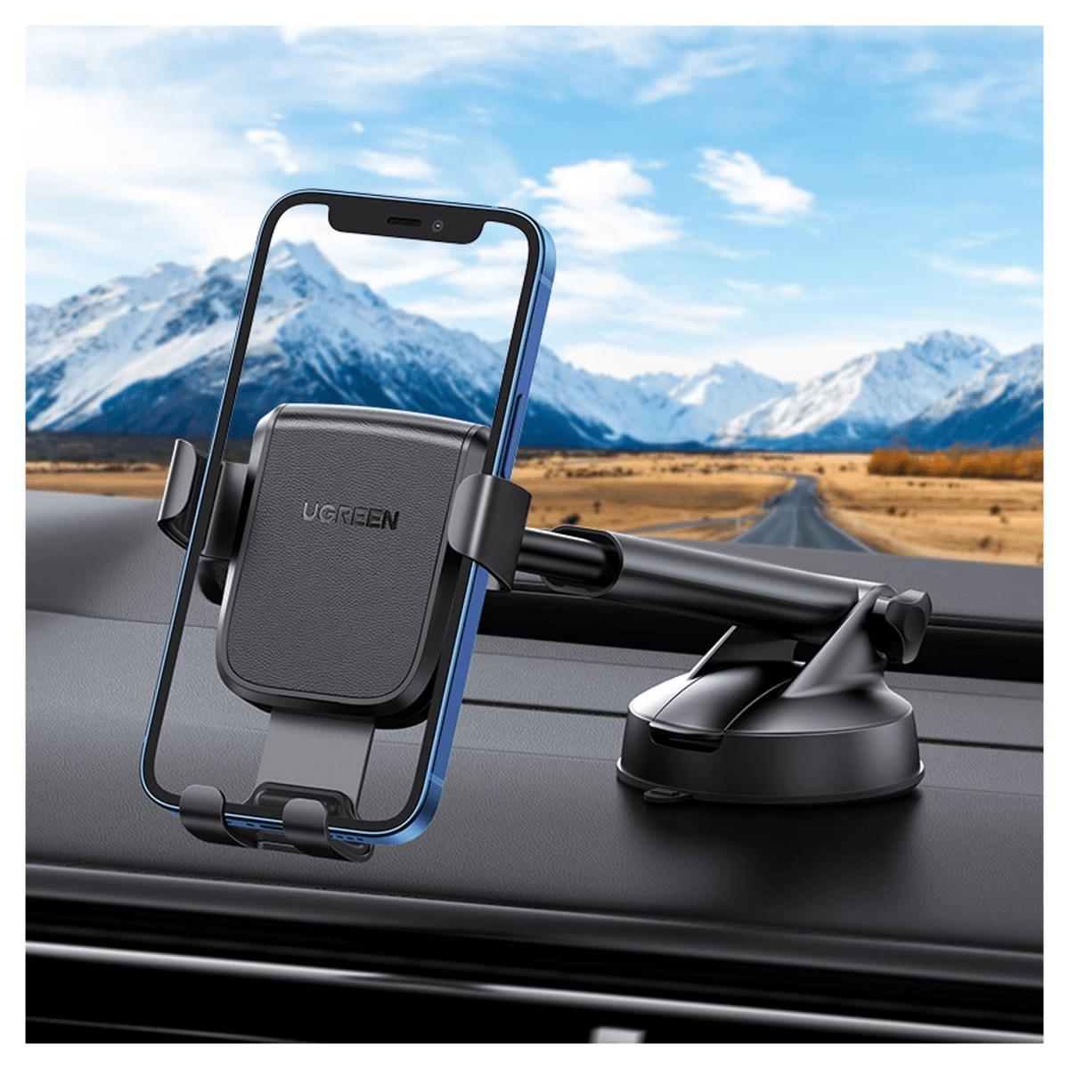 UGREEN Gravity Phone Holder with Suction Cup /LP200- 60990B - متجر نصر