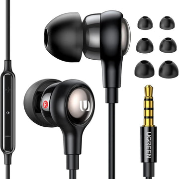 UGREEN Mobile Phone Accessories UGREEN HiTune Earphones, In-Ear Wired Headphone with Stereo Audio Microphone | 30637