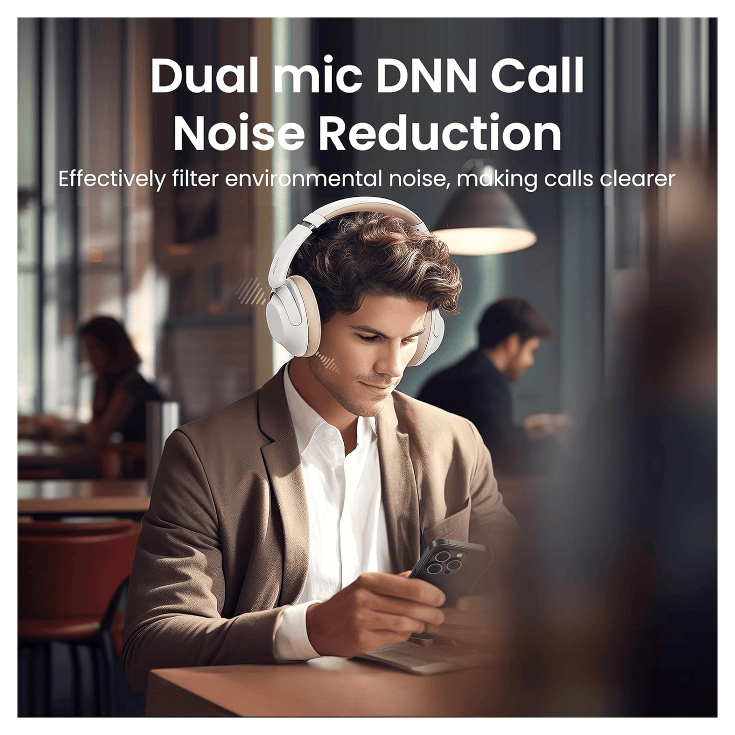 UGREEN HiTune Max 5 Hybrid Active Noise-Cancelling Headphones | HP202 - متجر نصر