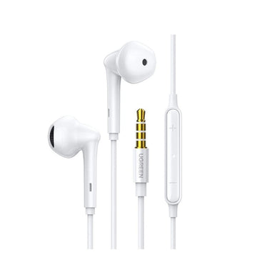 UGREEN Mobile Phone Accessories UGREEN HiTuneE 3.5MM WIRED EARPHONES – WHITE | 60692