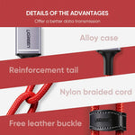 UGREEN Mobile Phone Accessories UGREEN iPhone Cable 1M[MFi Certified]Lightning Cable Fast Charging | 80635