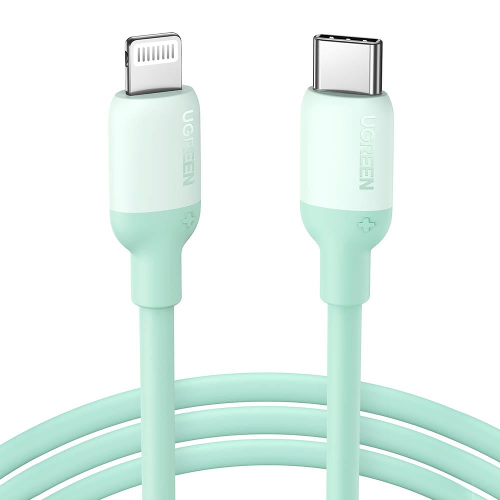 كابل شحن UGREEN Lightning إلى USB-C PD بطول 1 متر / 20304-20313-60625-20308 - متجر نصر
