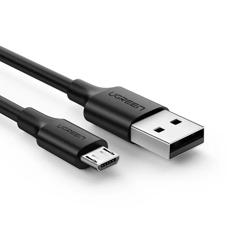 كابل UGREEN مايكرو USB ذكر إلى USB 2.0A ذكر - أسود | US289 - متجر نصر