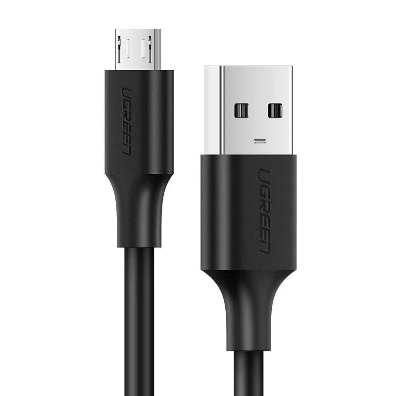 كابل UGREEN مايكرو USB ذكر إلى USB 2.0A ذكر - أسود | US289 - متجر نصر
