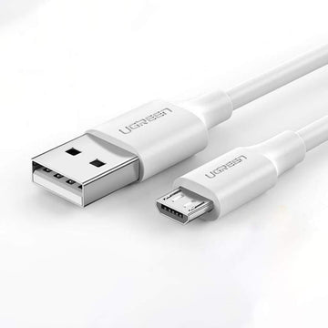 UGREEN Mobile Phone Accessories UGREEN Micro USB Male To USB 2.0A  Male Cable - White | US289