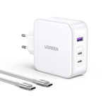UGREEN Mobile Phone Accessories UGREEN Nexode 140W USB C GaN 3-Ports Wall Charger with C to C Cable 1.5M | CD289