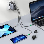 UGREEN Mobile Phone Accessories UGREEN Nexode 65W 3 Port Travel Charger GaN Fast International Charger | 90409