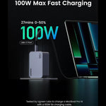 UGREEN Mobile Phone Accessories UGREEN Nexode Pro 100W USB C Charger, 3-Port GaN Compact Fast PPS Wall Charger | 25874