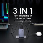 UGREEN Mobile Phone Accessories UGREEN Nexode Pro 100W USB C Charger, 3-Port GaN Compact Fast PPS Wall Charger | 25874