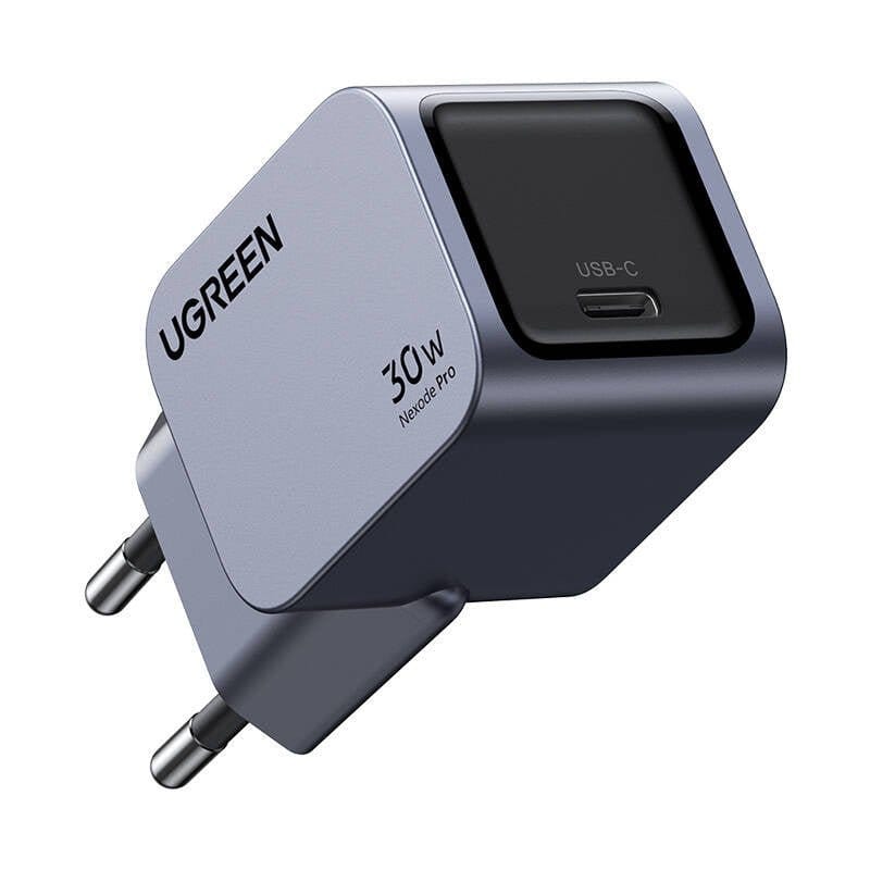 شاحن سريع Ugreen Nexode Pro بقوة 30 واط بمنفذ USB-C بتقنية GaN، إصدار الاتحاد الأوروبي / 35006 - متجر نصر