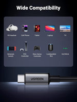 UGREEN Mobile Phone Accessories UGREEN Right Angle USB-C to USB-C VR Link Cable 5.00M | 90629