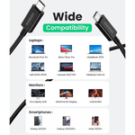 UGREEN Mobile Phone Accessories UGREEN Thunderbolt 4 Cable [Intel Certified], 100W USB C to USB C Charger Cable Fast Charging / 30389