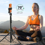 UGREEN Mobile Phone Accessories UGREEN Tripod Stand 1.7m With Bluetooth Remote For selfie Livestream and Others / 15609