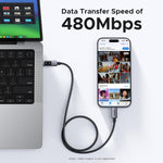 UGREEN Mobile Phone Accessories UGREEN Uno USB-C to USB-C PD Fast Charging Cable 5A Max 100W / L509