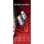 UGREEN Mobile Phone Accessories UGREEN USB 2.0 to Type-C 6A Aluminium Alloy Cable 1m (Red) | 20527