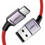 UGREEN Mobile Phone Accessories UGREEN USB 2.0 to Type-C 6A Aluminium Alloy Cable 1m (Red) | 20527