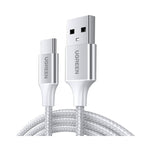 UGREEN Mobile Phone Accessories UGREEN USB A to C Quick Charging Cable (White) | 60131-60132-60133