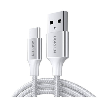 UGREEN Mobile Phone Accessories UGREEN USB A to C Quick Charging Cable (White) | 60131-60132-60133
