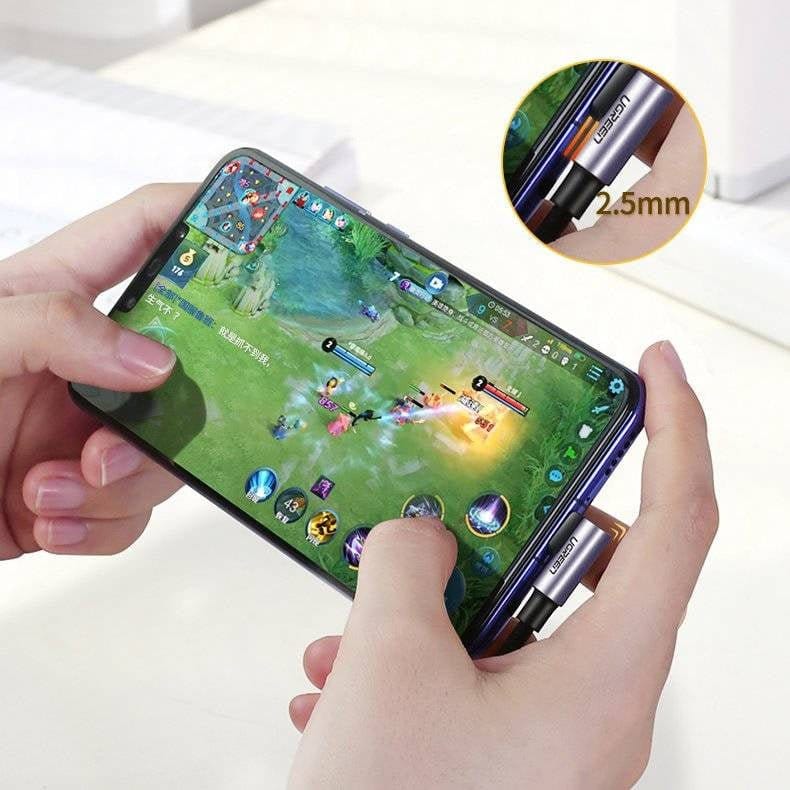 كابل بيانات UGREEN USB-C 2.0 ذكر إلى USB-C 2.0 ذكر بزاوية 90 درجة /US255 - متجر نصر