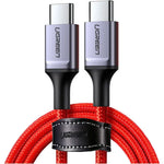 UGREEN Mobile Phone Accessories UGREEN USB-C 2.0 Male To USB-C 2.0 Male 3A Data Cable 1M | 60186
