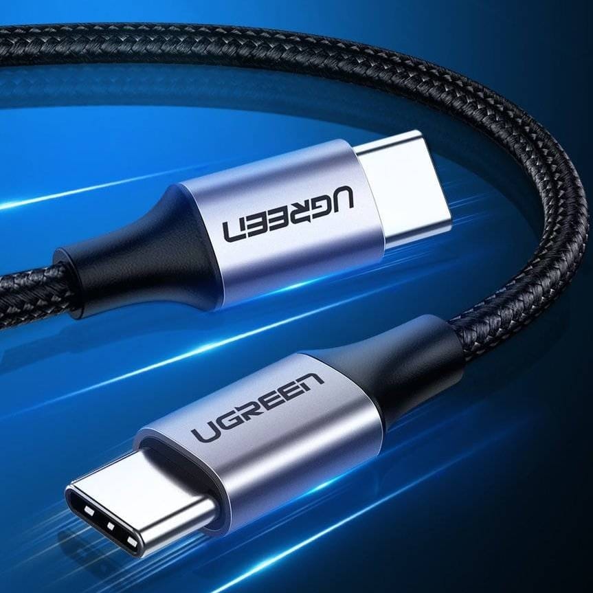 كابل بيانات UGREEN USB-C 2.0 ذكر إلى USB-C 2.0 ذكر 3 أمبير | US261 - متجر نصر