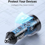 UGREEN Mobile Phone Accessories Ugreen USB C 40W PPS Aluminum Alloy iPhone Fast Car Charger | 70594
