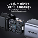 UGREEN Mobile Phone Accessories UGREEN USB C Charger 30W, Nexode Mini USB C Charger with GaN Tech | CD319