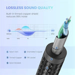 UGREEN Mobile Phone Accessories UGREEN USB-C to 3.5mm Braided Aux Cable Hi-Fi Audio 1M | 30633