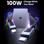 UGREEN Mobile Phone Accessories UGREEN USB C to USB C Cable 100W PD Fast Charging / L512
