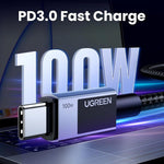 UGREEN Mobile Phone Accessories UGREEN USB C to USB C Cable 100W PD Fast Charging / L512