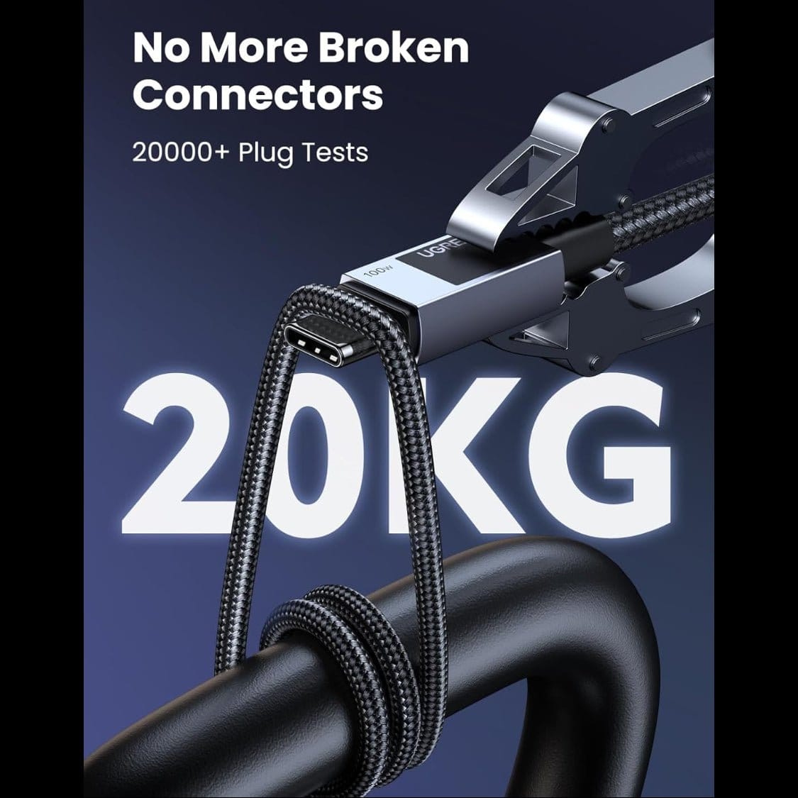 UGREEN USB C to USB C Cable 100W PD Fast Charging / L512 - متجر نصر