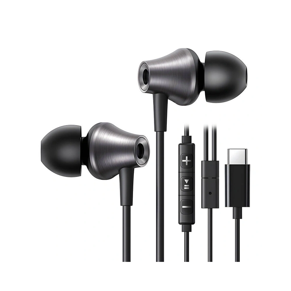 UGREEN-C In-Ear Earphones with Mic (3.5mm / USB-C) | EP105 - Acc - متجر نصر