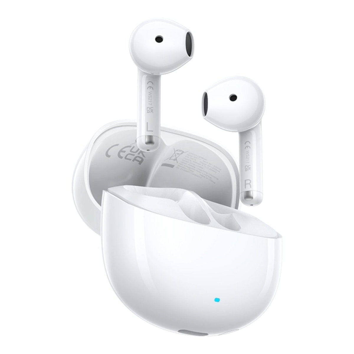 UGREEN-C LightBuds True Wireless Earbuds Bluetooth 6.0, 13mm Drivers, 4-Mic ENC Calls, 35H Playtime White | WS217 - Acc - متجر نصر