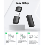 UGREEN Networks UGREEN AC650 11ac Dual-Band Wireless USB Adapter / 20204