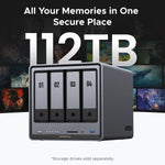 UGREEN Networks UGREEN Network Attached Storage DX4800 Plus (Diskless) EU / DXP4800 Plus / 35261