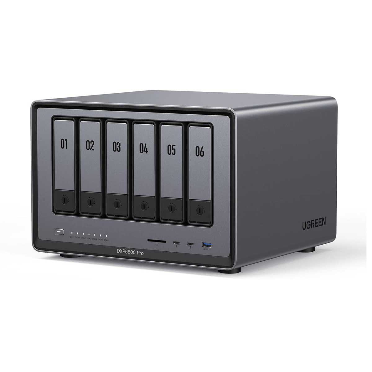 UGREEN Network Attached Storage DXP6800 Pro (Diskless) EU / 25899 - متجر نصر