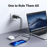 UGREEN Mobile Phone Accessories Black UGREEN Nexode 65W USB C GaN 3-Ports Wall Charger | 10335