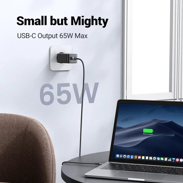 UGREEN Nexode 65W USB C GaN 3-Ports Wall Charger / 10335-15334