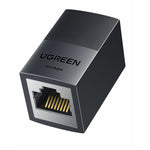 UGREEN RJ45 Shielded Network Coupler 10Gbps, Female to Female 1pc Black | NW326