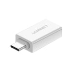 UGREEN USB-C Male to USB-A 3.0 Female OTG Adapter 5Gbps White | US173