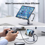 UGREEN USB-C to USB-A OTG Adapter Cable, Nylon Braided Aluminum Gray | US378