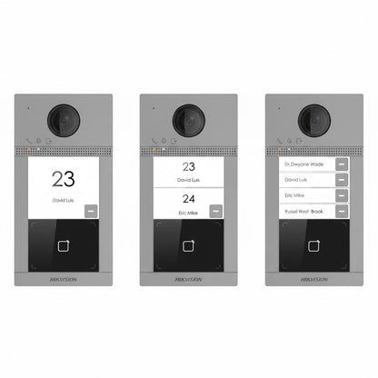 Hikvision IP Intercom Video Outdoor Unit Wi-Fi/Wired (1/2/4 Buttons) | DS-KV8x13-WME1 متجر نصر