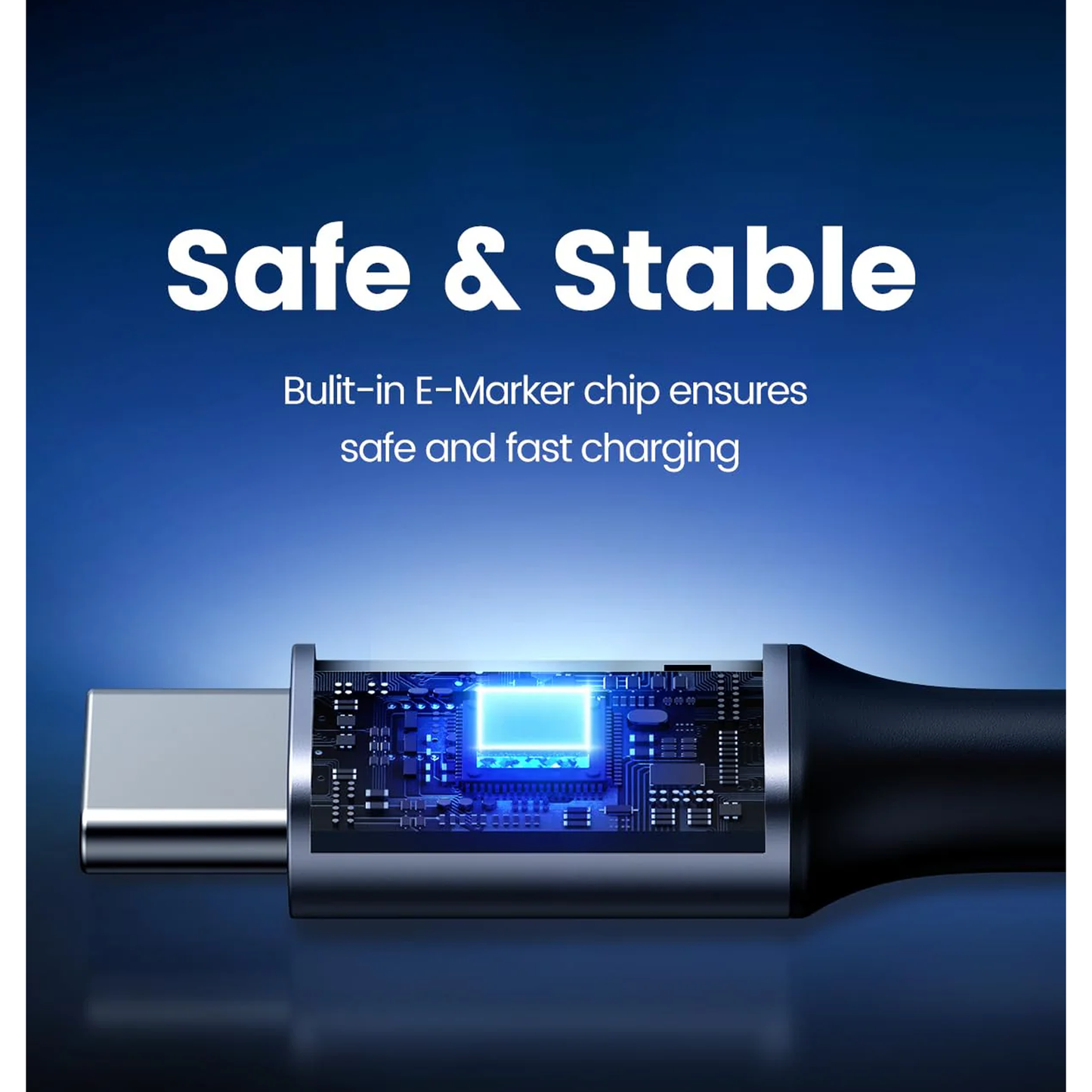 UGREEN 100W Right Angle USB C to USB C Fast Charging Cable / US334 متجر نصر