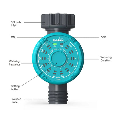Digital sprinkler timer /RainPoint ITV102 متجر نصر