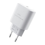 WiWU Essen 30W GaN USB-C Fast Wall Charger, Single Port, EU Plug White | Wi-G008