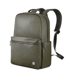 WiWU Accessories Green WIWU Osun Backpack PU leather with front pocket& Laptop | Multicolor
