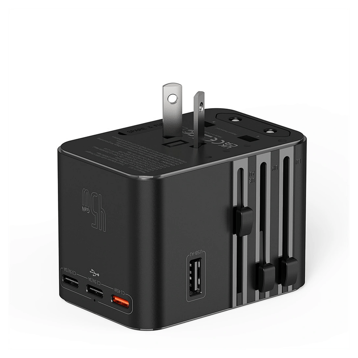 WiWU 45W GaN Universal Plug Adapter 2C+2*USB Wi UA006 - متجر نصر