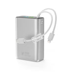 WiWU Mobile Phone Accessories WiWU Power Plus Built-in Cable Power Bank 45W | Wi-P092