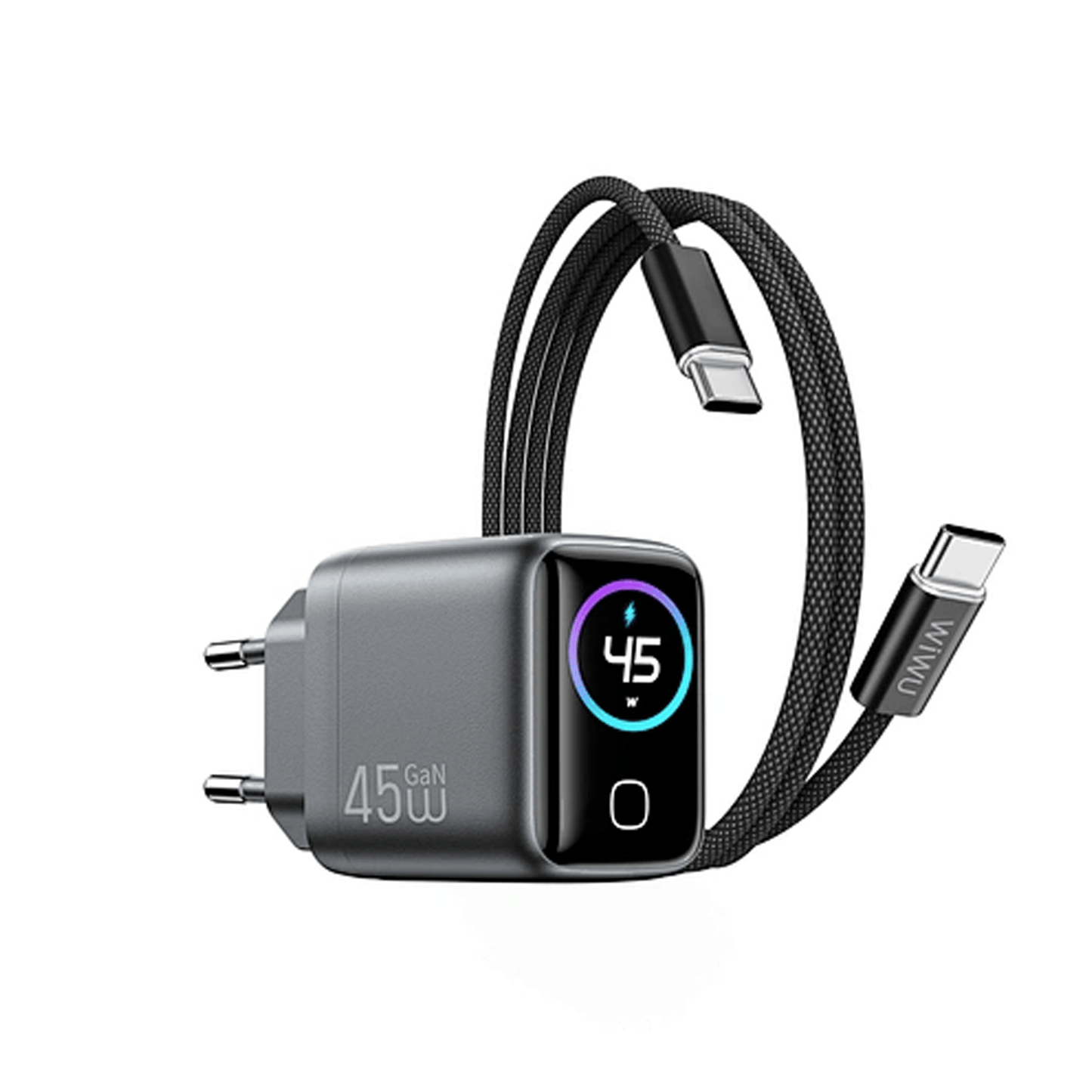 WiWU Voyager 45W PD/QC GaN Charger Combo | CHG500 - متجر نصر