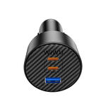 WiWU Mobile Phone Accessories WiWU Wi-CC026 200W Triple-Port Car Charger PD PPS